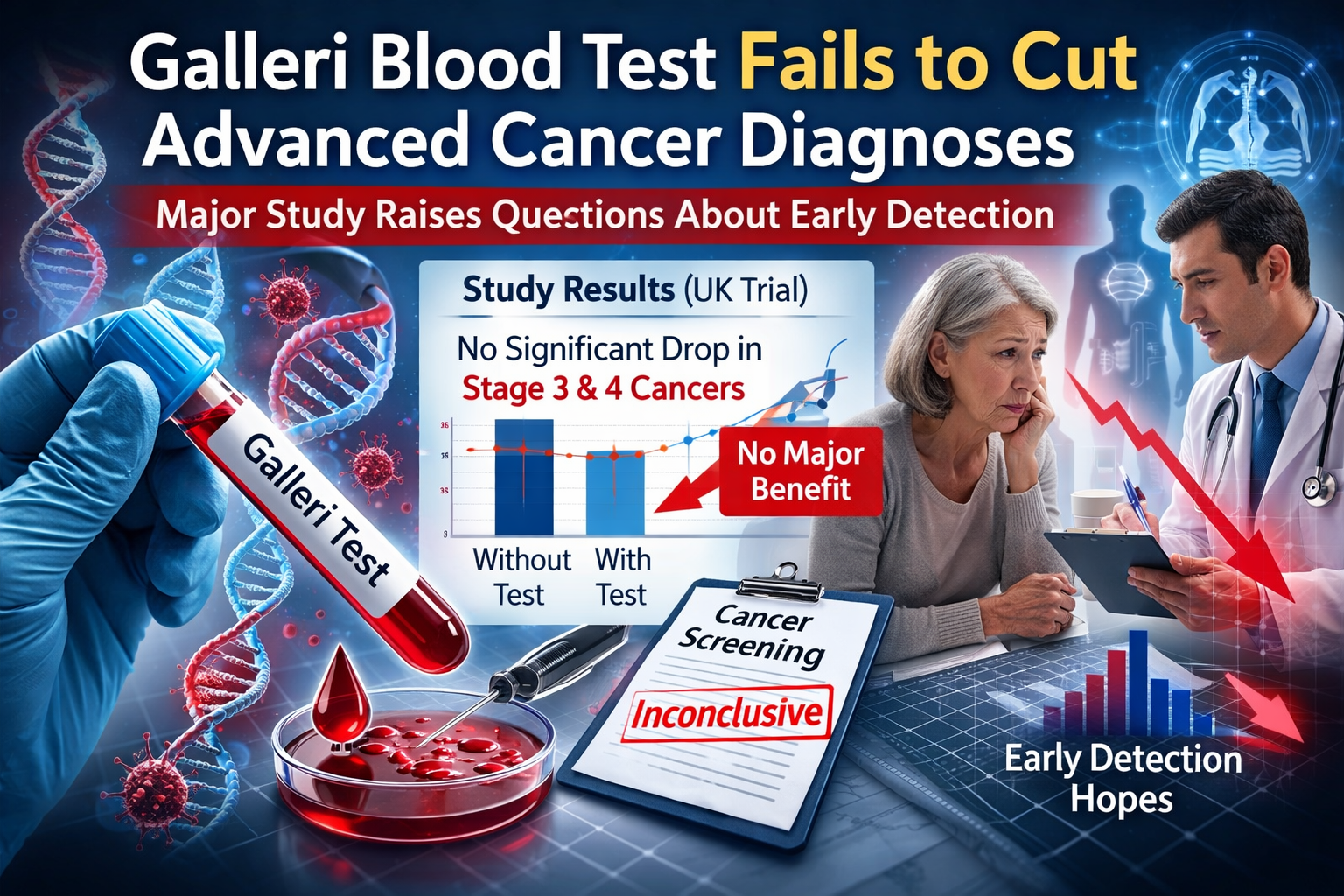 Why the Galleri Blood Test Failed to Change the Number of Advanced Cancer Diagnoses in a Major Study