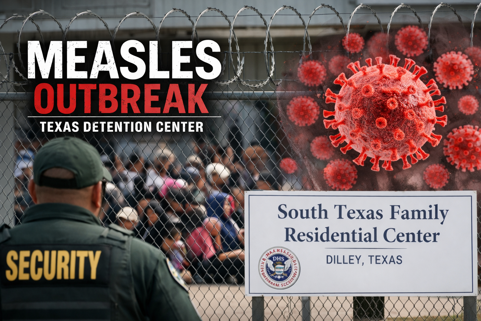 Measles Cases Detected at Texas Immigrant Detention Center Raise Public Health Concerns