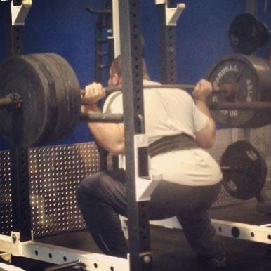 Upper back strength and mobility is critical to maintaining an upright posture during a heavy squat