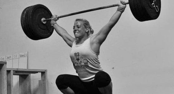 Former collegiate swimmer, Ariel Stephens, has already put up very impressive numbers of 100kg in the Clean and Jerk and 76kg in the Snatch during her short Olympic lifting career.