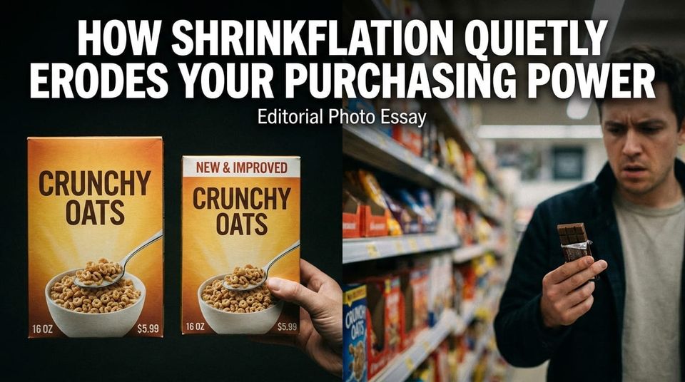 How Shrinkflation Quietly Erodes Your Purchasing Power