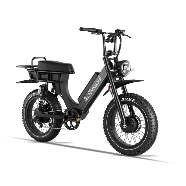 Roll Road Leon Review: A Dual-Motor Moped-Style Beast for Heavy Riders — Roll-road e-bike