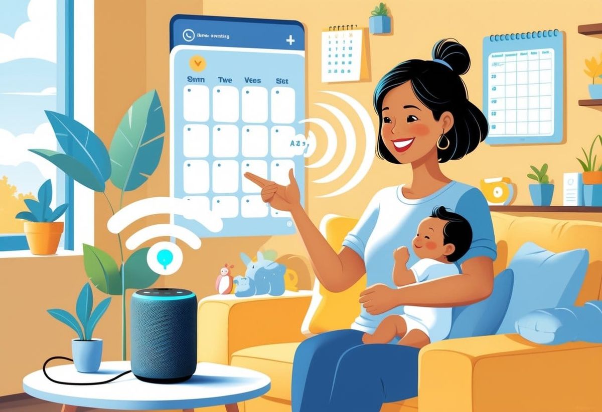Automated Reminders For Stay At Home Moms Using Smart Speakers To Simplify Daily Chaos