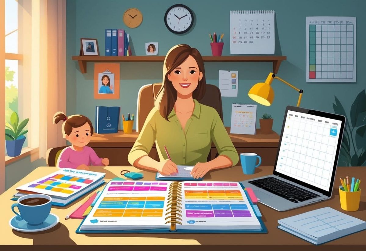 Hourly Planners For Moms Managing Appointments And Calls