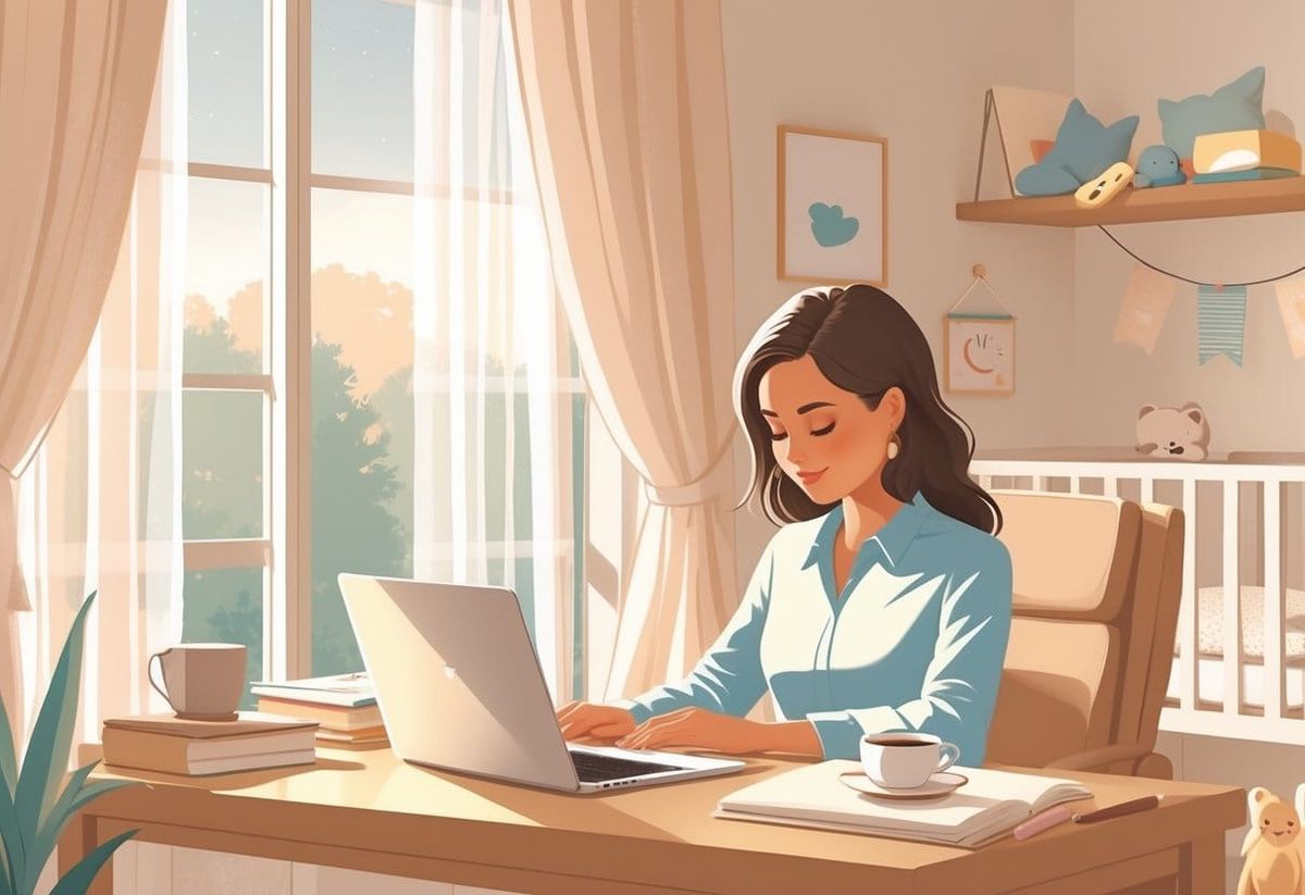 Mindful Productivity Strategies For Moms Who Work While Kids Nap