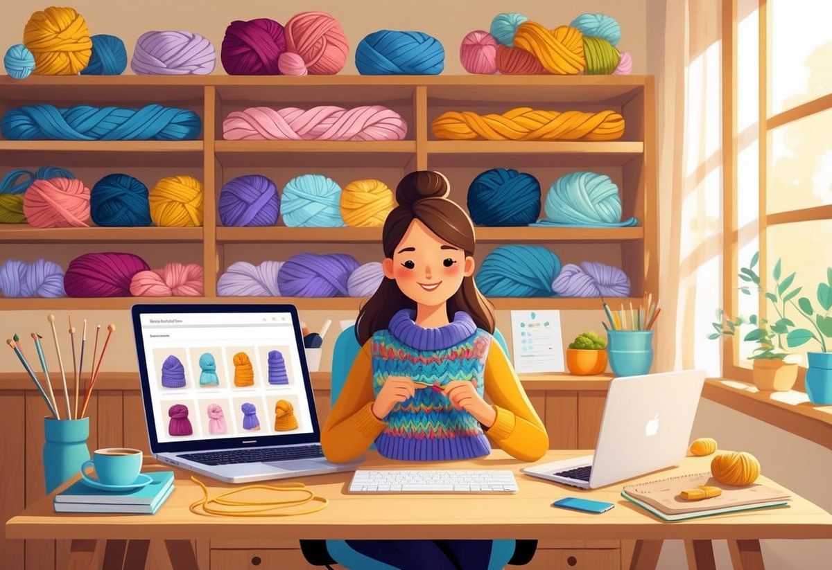 Turning Knitting Skills Into A Profitable Etsy Shop For Moms