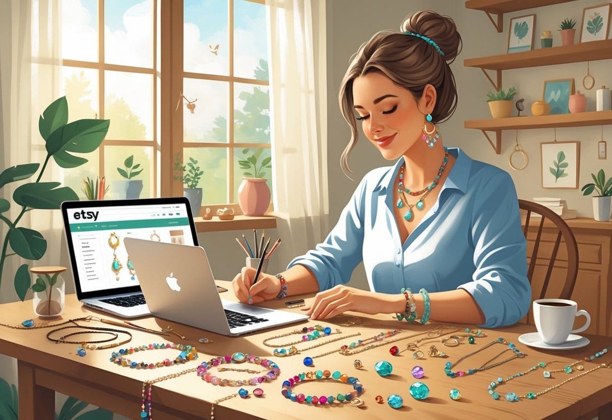 Selling Handmade Jewelry On Etsy For Stay At Home Moms: Simple Steps To Shine