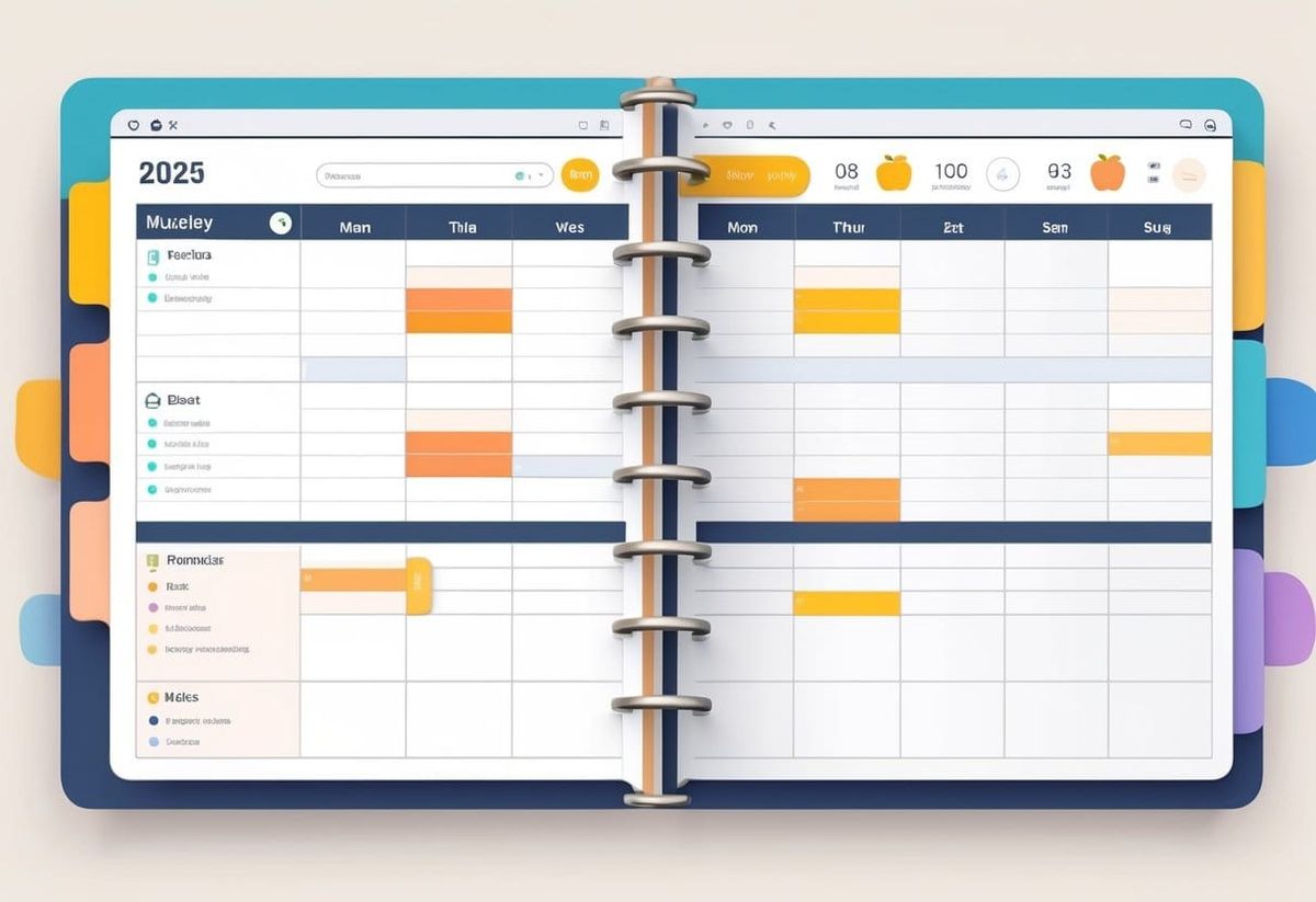 Hour Day GoodNotes Planner 2025 for Busy Mompreneurs