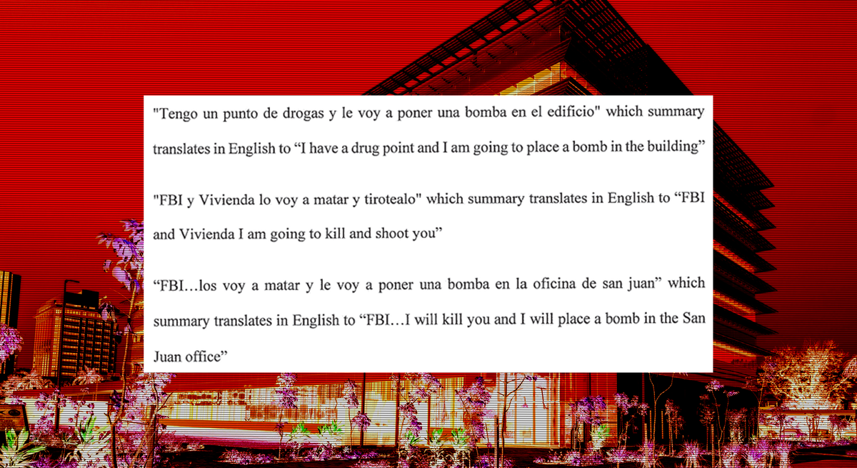 'I am going to place a bomb in the building:' Woman Allegedly Threatened FBI and Puerto Rico Housing Financing Authority