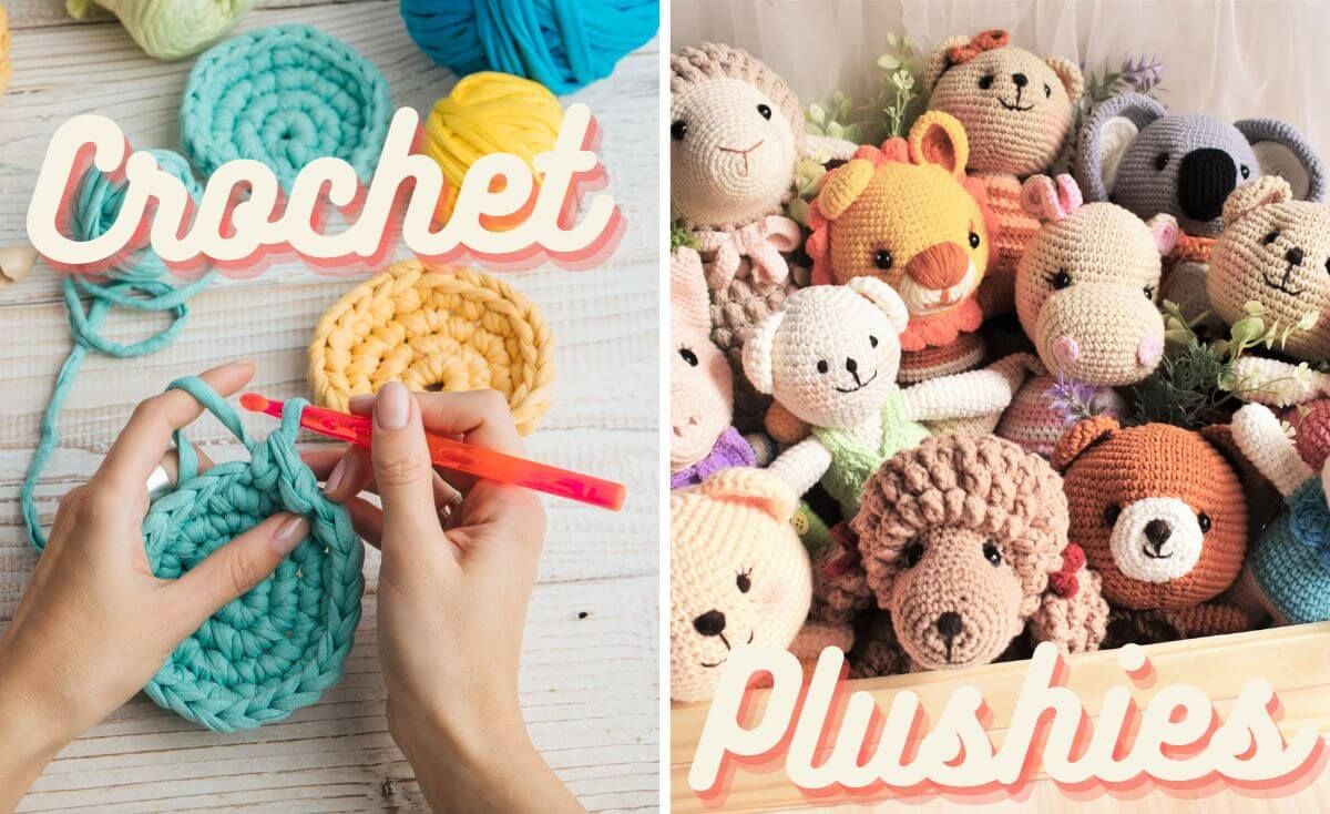 crochet plushies