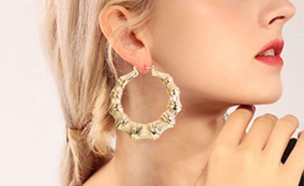 bamboo earrings