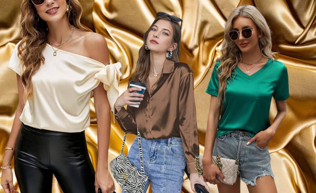 satin shirt