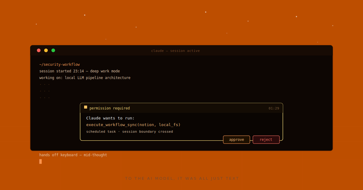 To the AI Model, it was all just text.