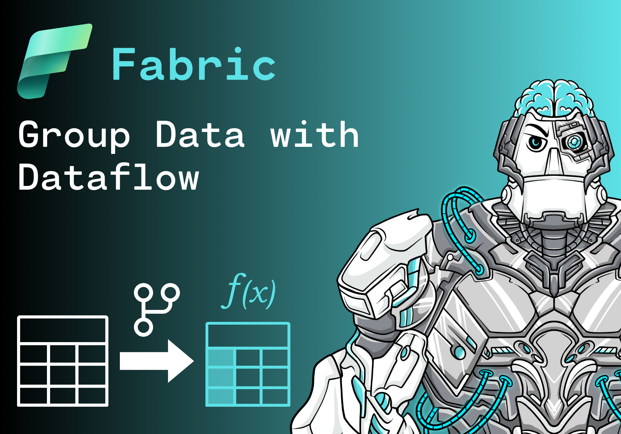 How to group Data using a Dataflow in Microsoft Fabric