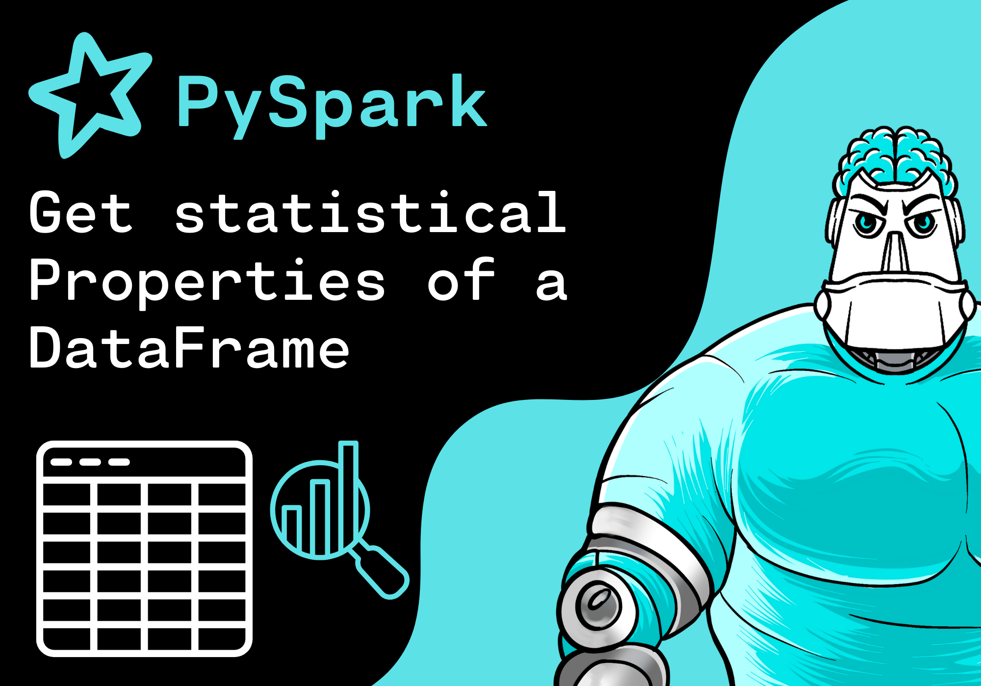 PySpark - Get statistical Properties of a DataFrame