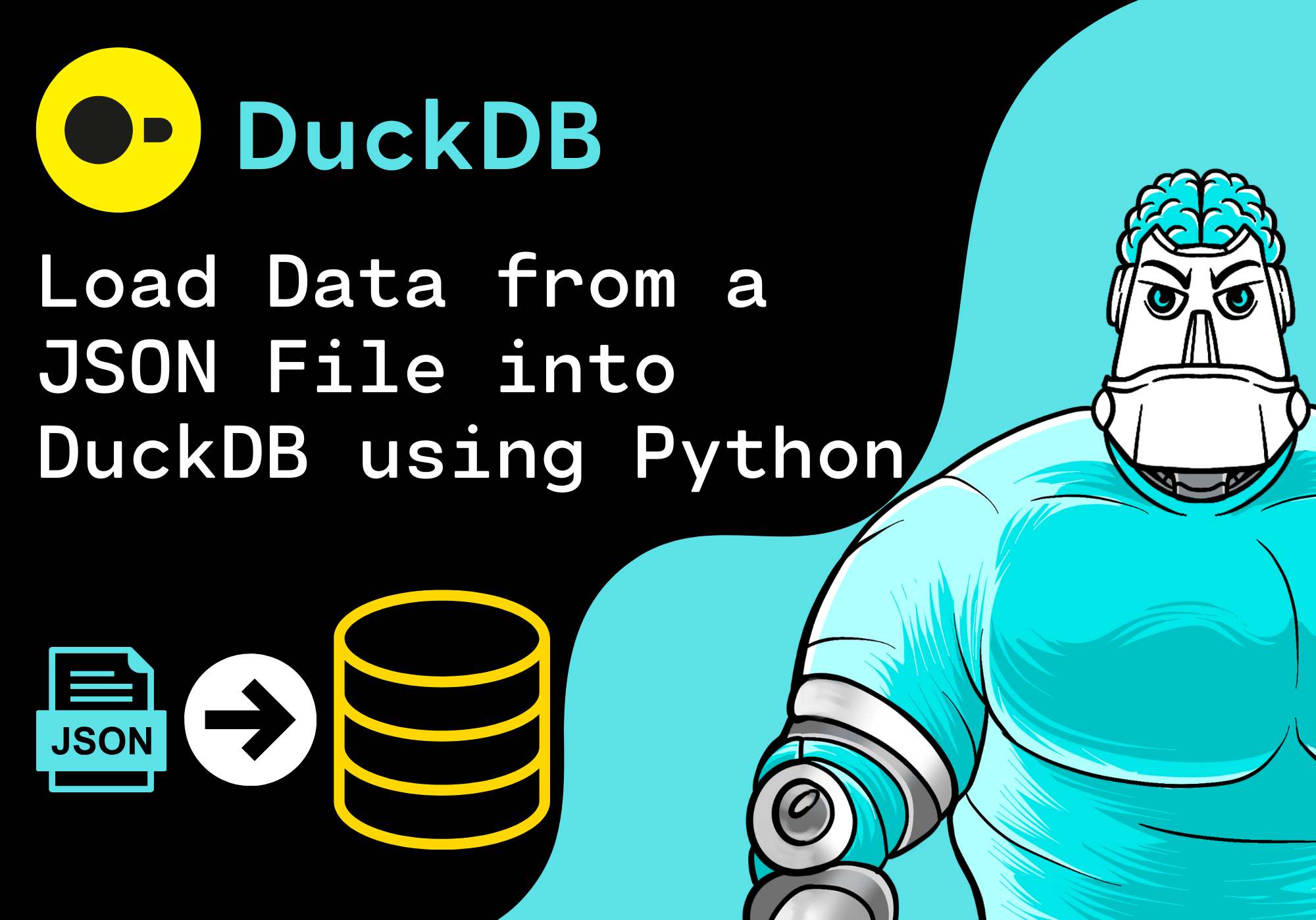 Load Data from a JSON File into DuckDB using Python