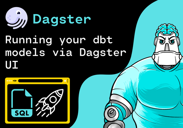 Running your dbt models via Dagster UI