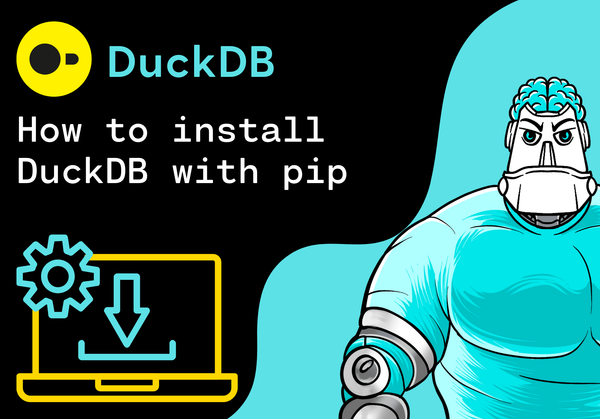 How to install DuckDB with pip