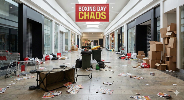 The Thrill of the Hunt and the Agony of the Commute: A Boxing Day Chronicle (Updated)