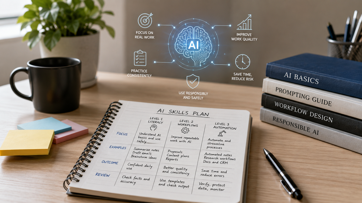 Build an AI Skills Plan That Fits Your Work, Not Every New Tool
