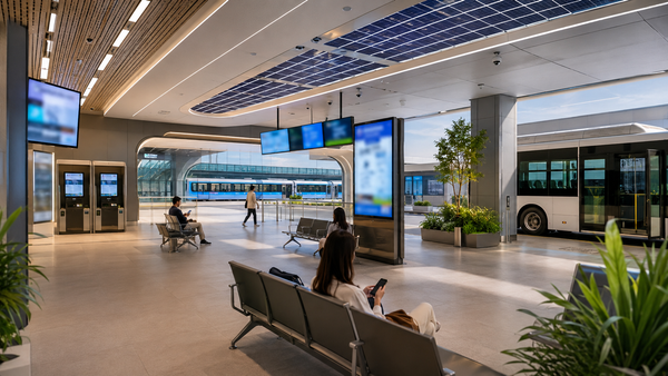 Dubai’s Smart Bus Station Shows How Public Transport Is Becoming More Digital