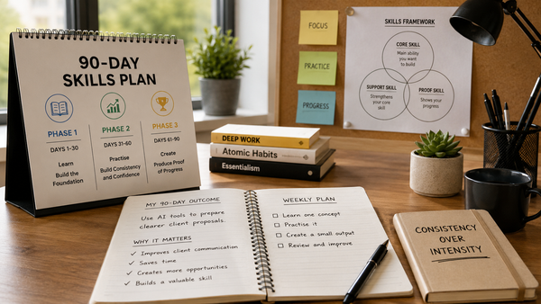 Build a 90-Day Skills Plan You Can Keep Using