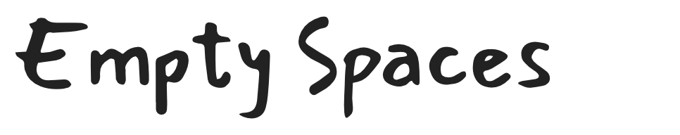 Empty Spaces