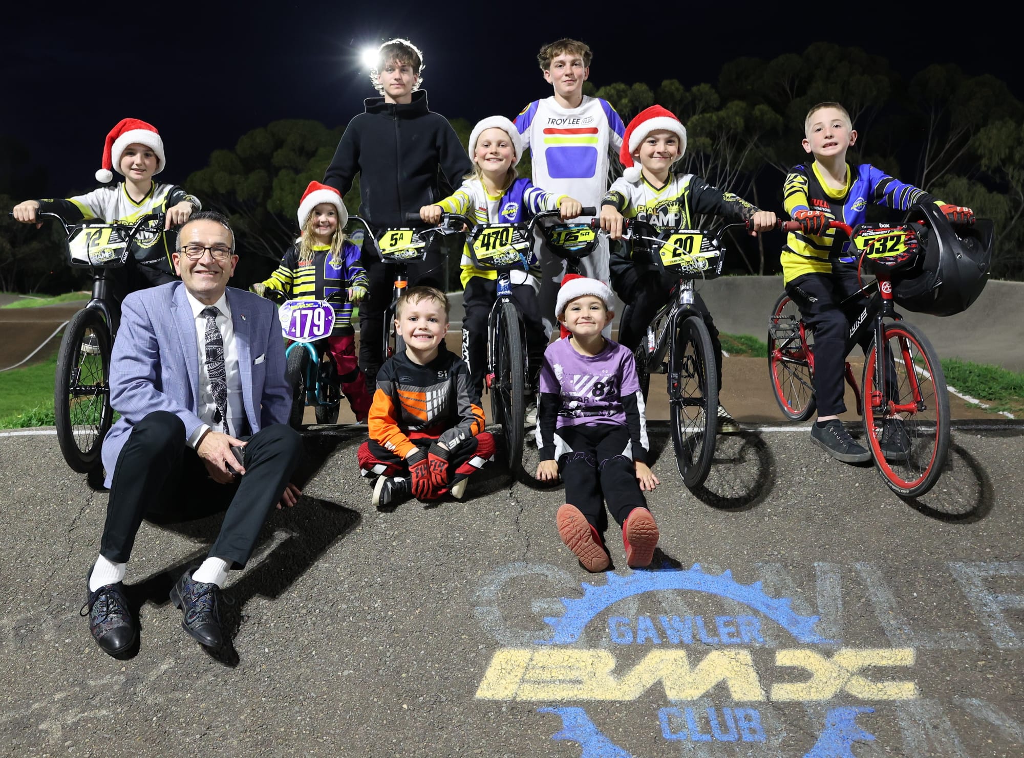 Gawler BMX Club gets ready for Christmas