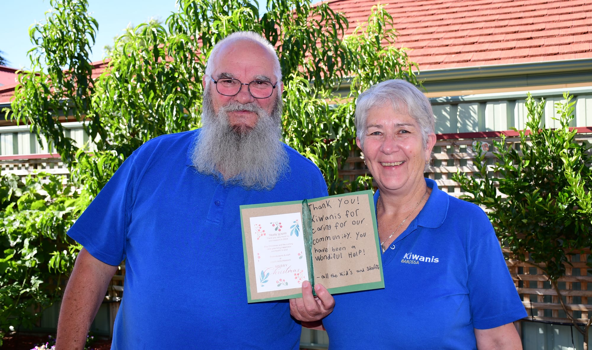 Kiwanis volunteers recognised for feeding those in need