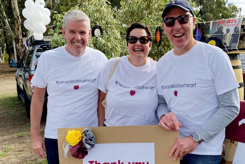 Barossa Village giving thanks to staff