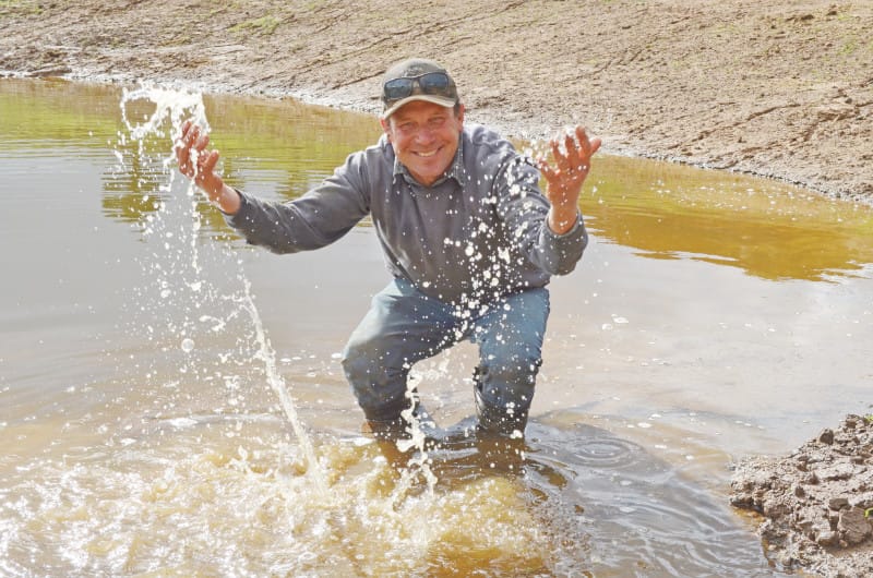 Rain brings delight to farmers