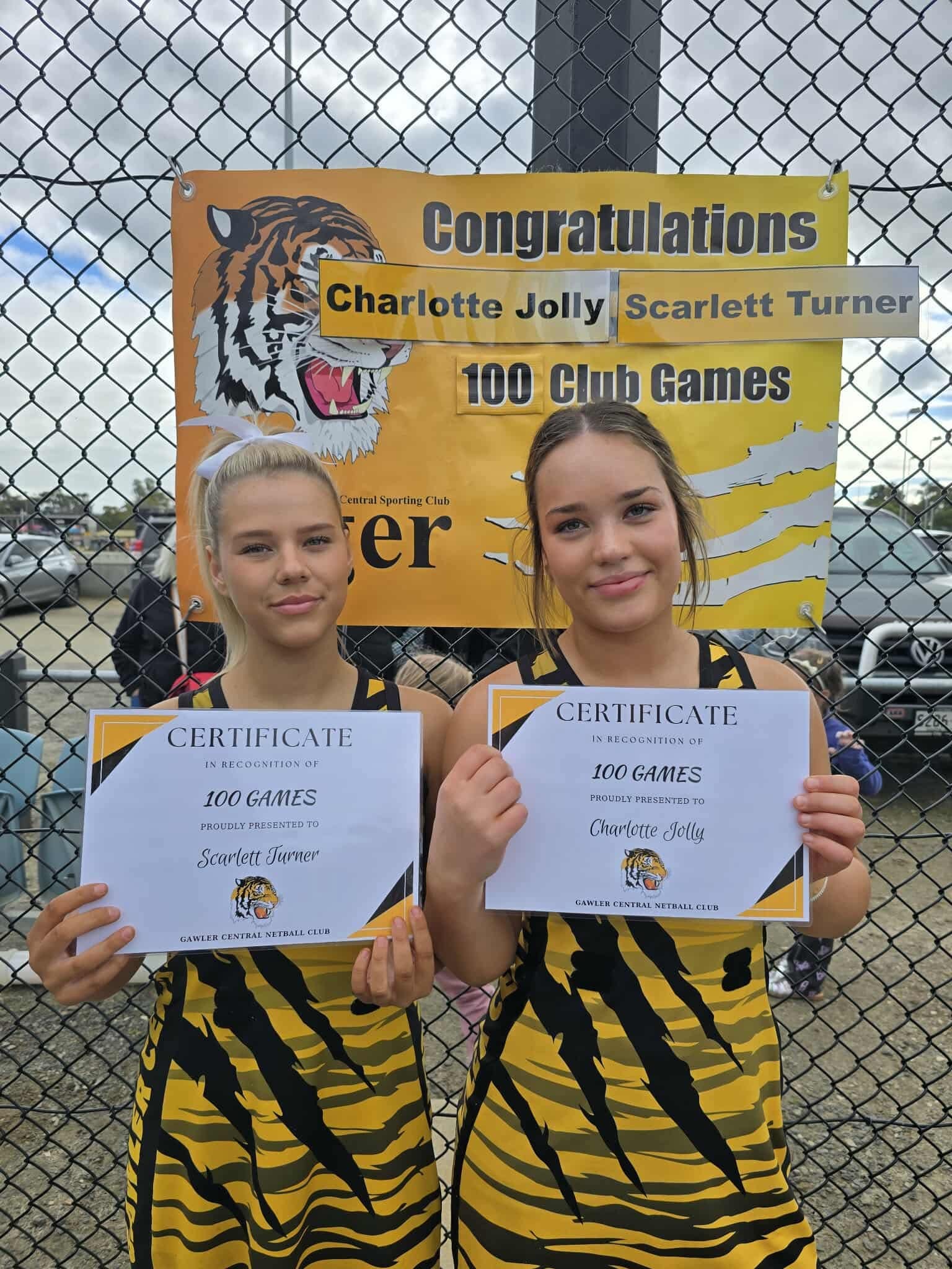 Double celebration for young tigers