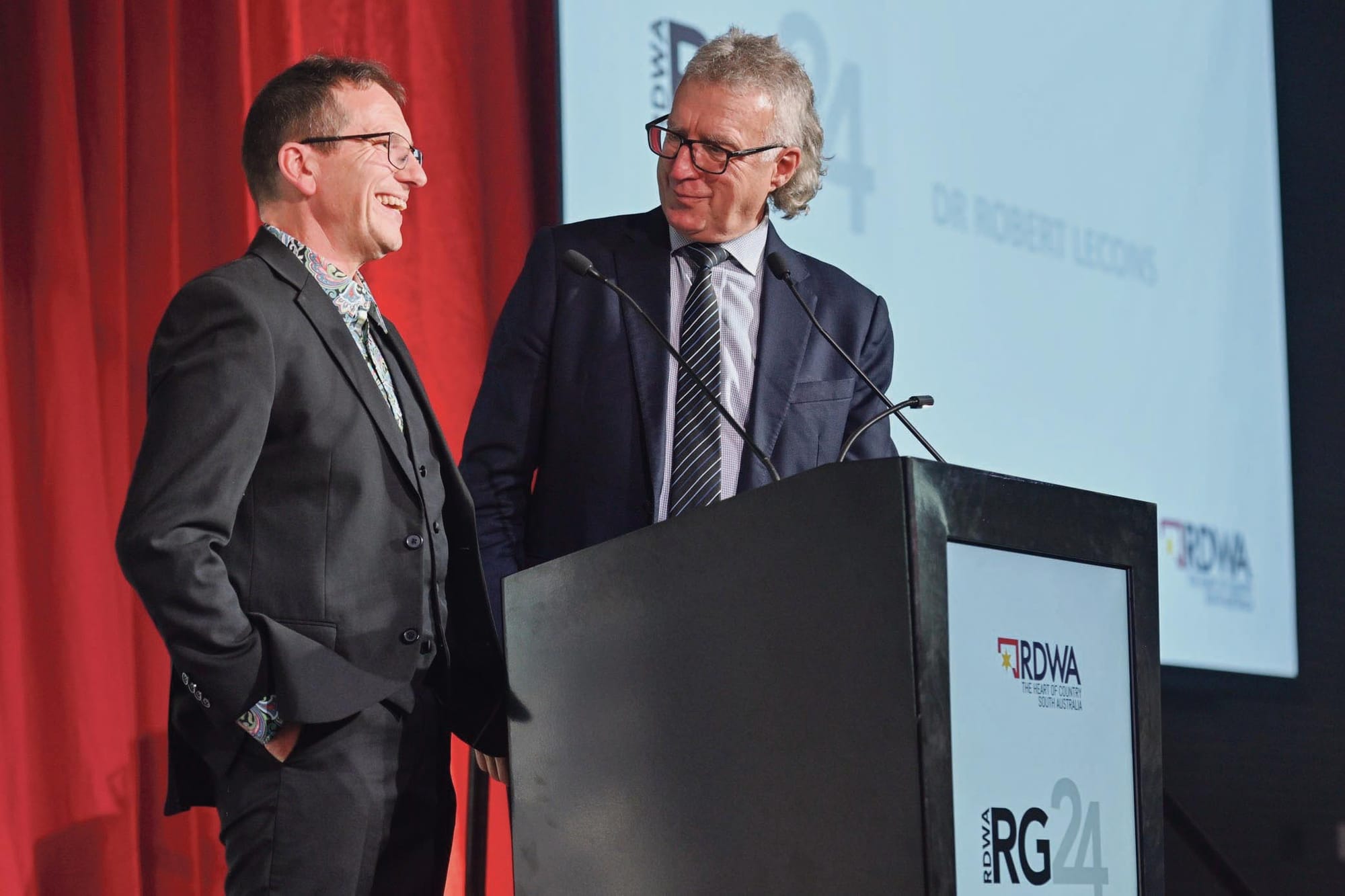 Dr Robert Lecons recognised for 25 years of service
