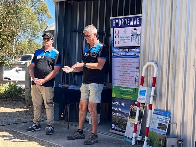 Water innovations showcased during BIGG site visit