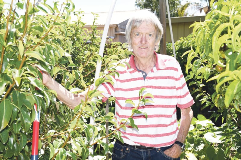 Kevin’s green thumb and sustainable garden