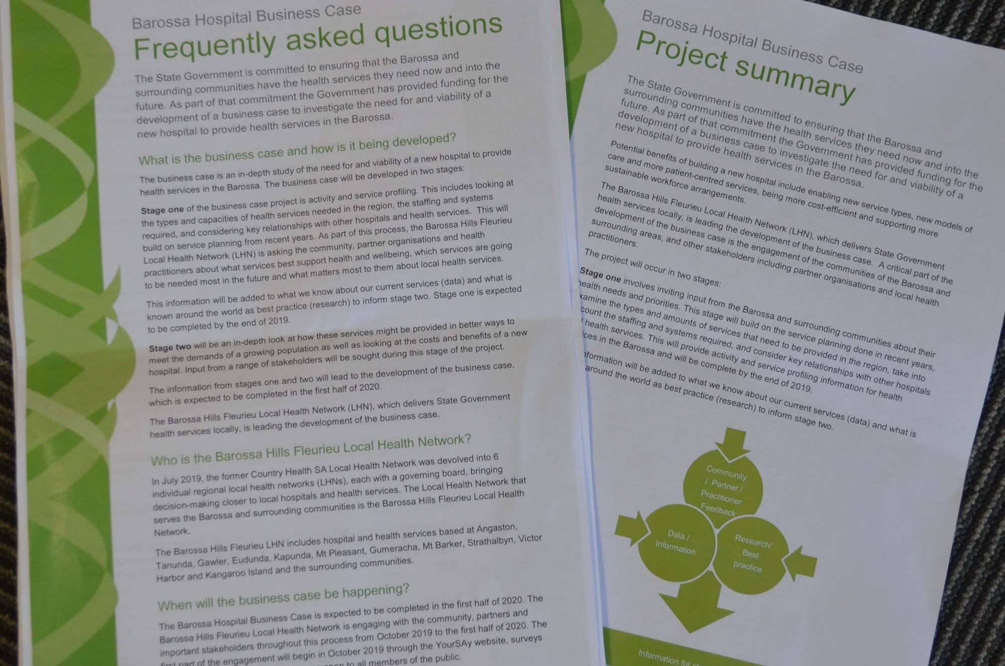 Tackling health services in the Barossa