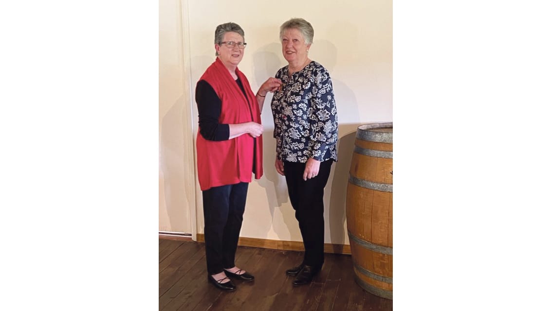 Life Membership awarded to Heather Swan