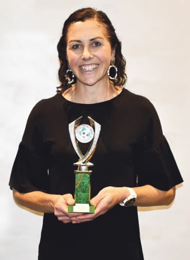 Penny Chappell is Barossa, Light and Gawler Netball Association’s Senior 1 Best and Fairest
