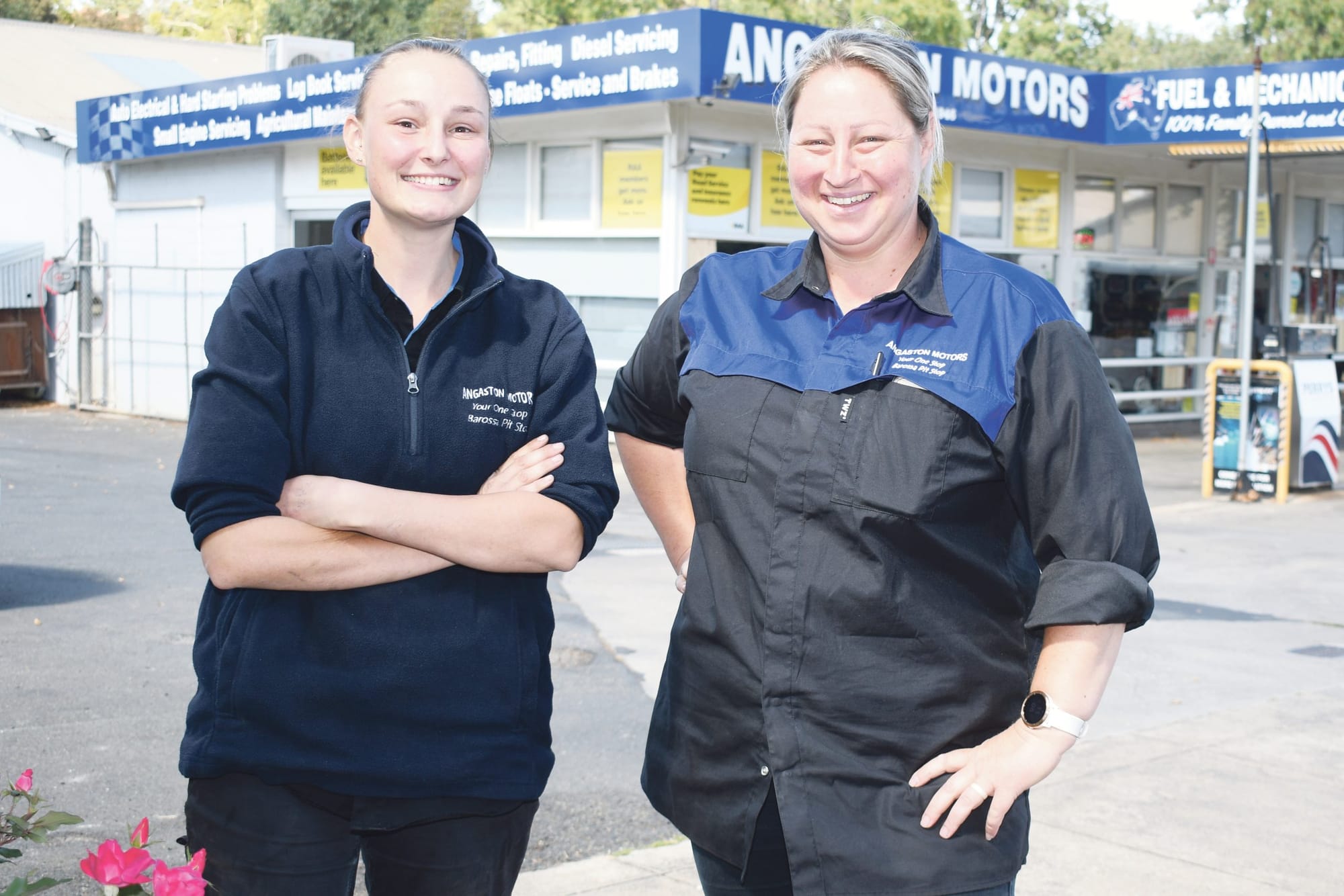 Tee and Natalie prove gender is no barrier