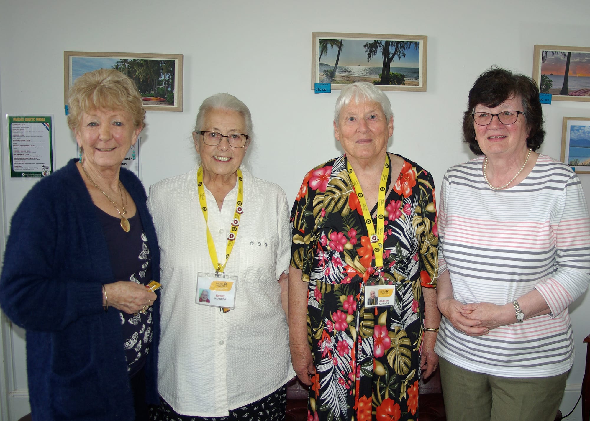 Kapunda and Eudunda Meals on Wheels acknowledges service