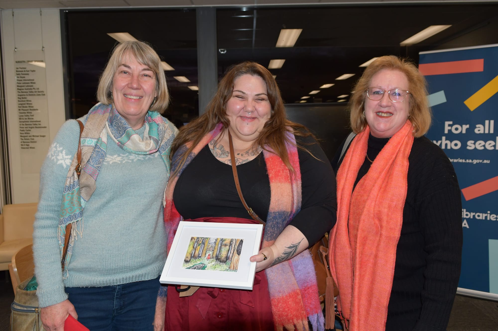 The Barossa Library invites you to walk Amongst the Shelves