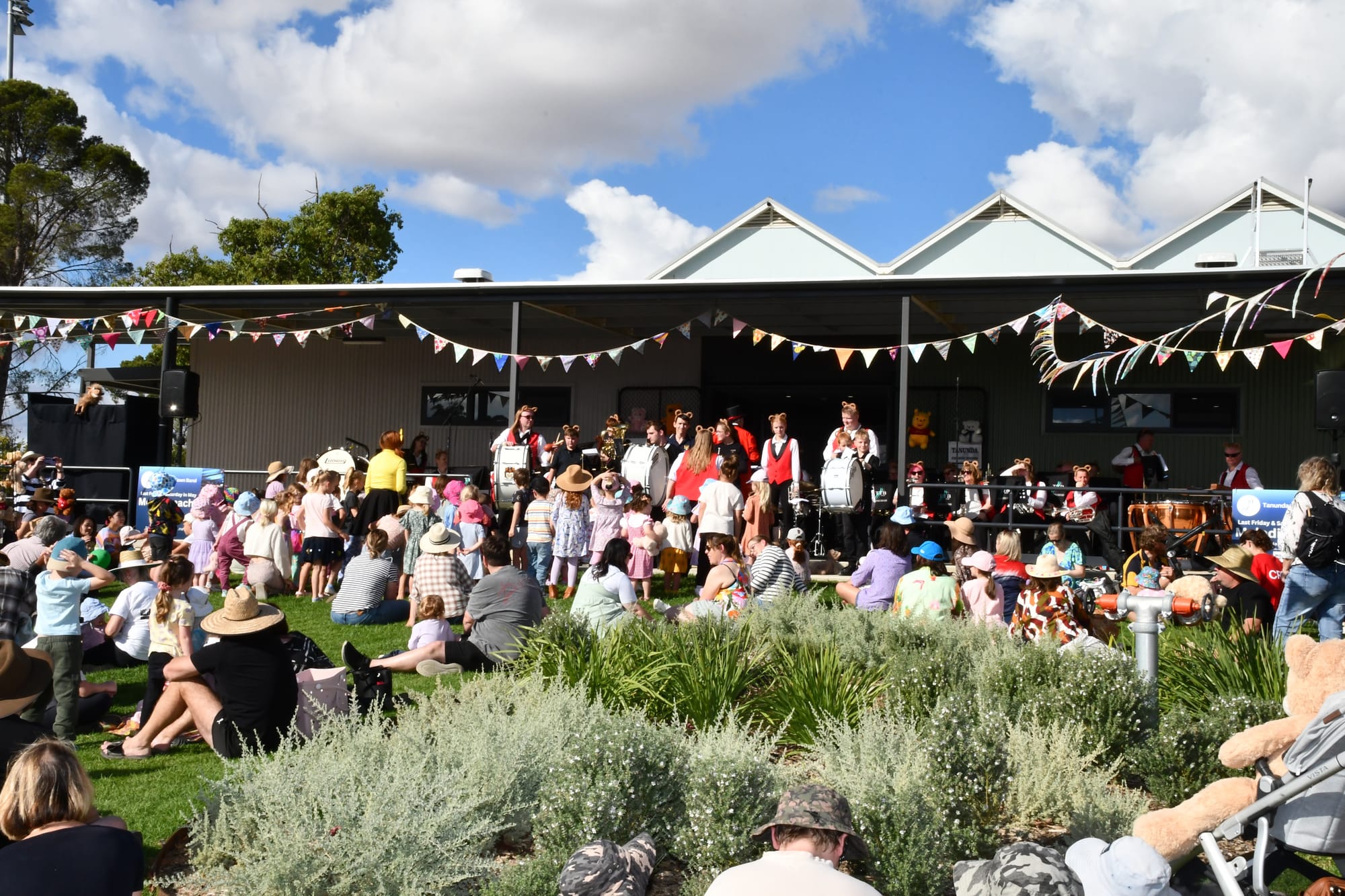 Teddy Bear Picnic with the band.