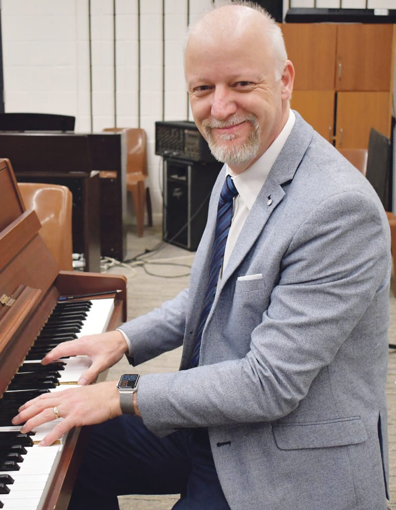 Recognised for long service to music