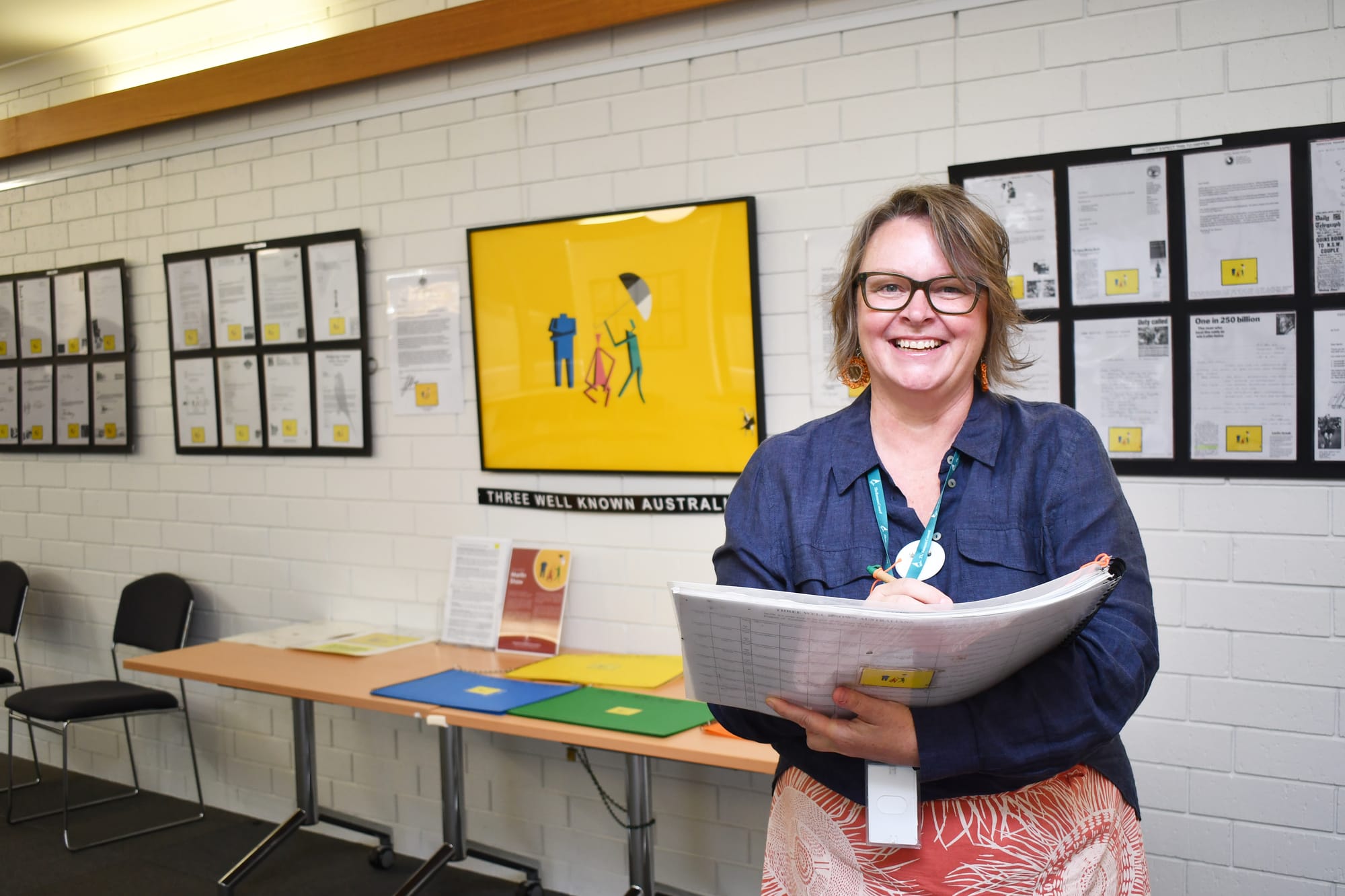 Three Well Known Australians exhibition visits Mount Pleasant