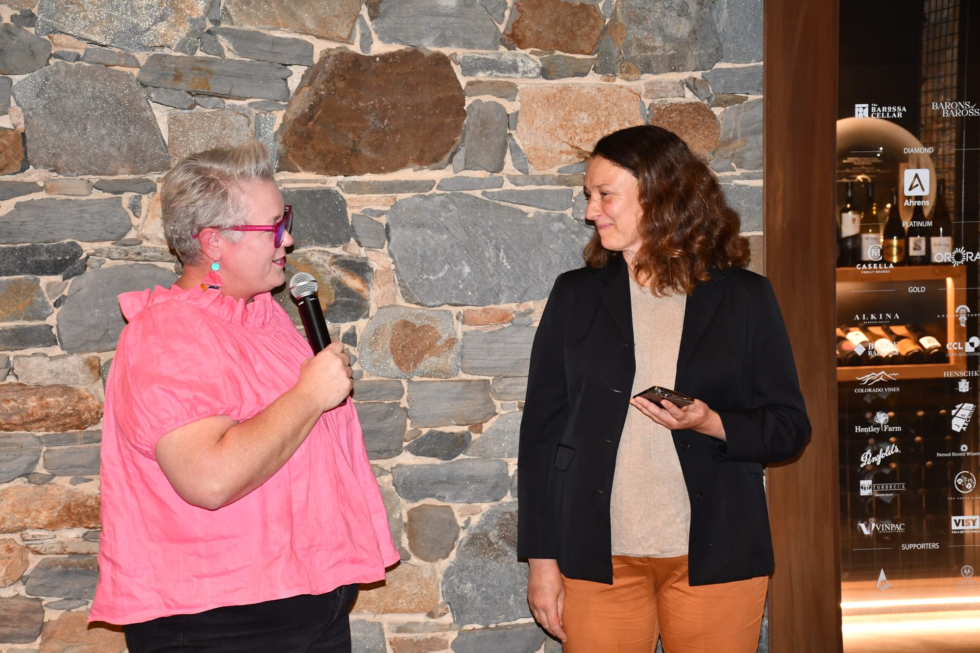 Co-Directors of the 2025 Barossa Vintage Festival, Maz McGann and Rebecca Reynolds.