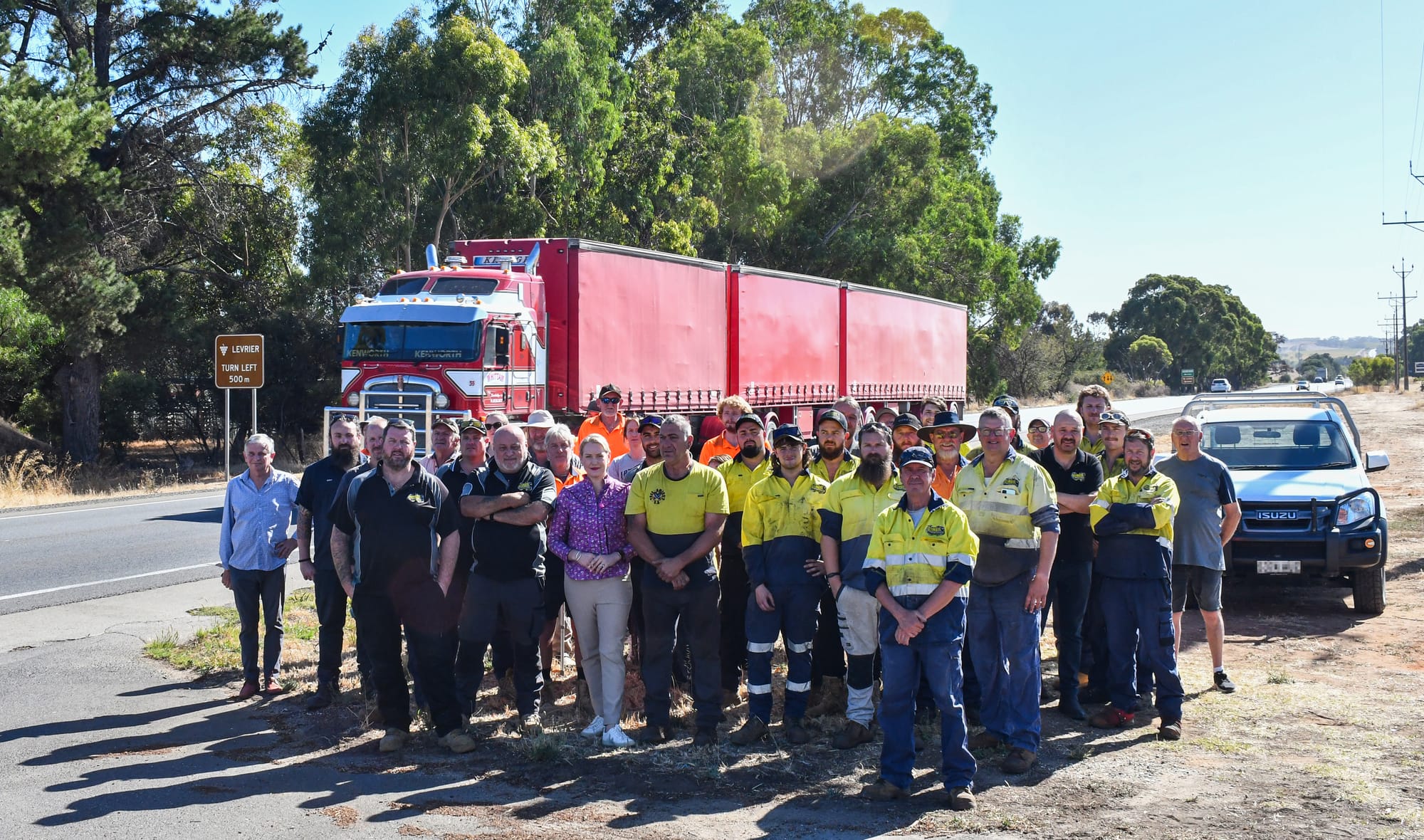 Safety concerns on the Sturt Highway