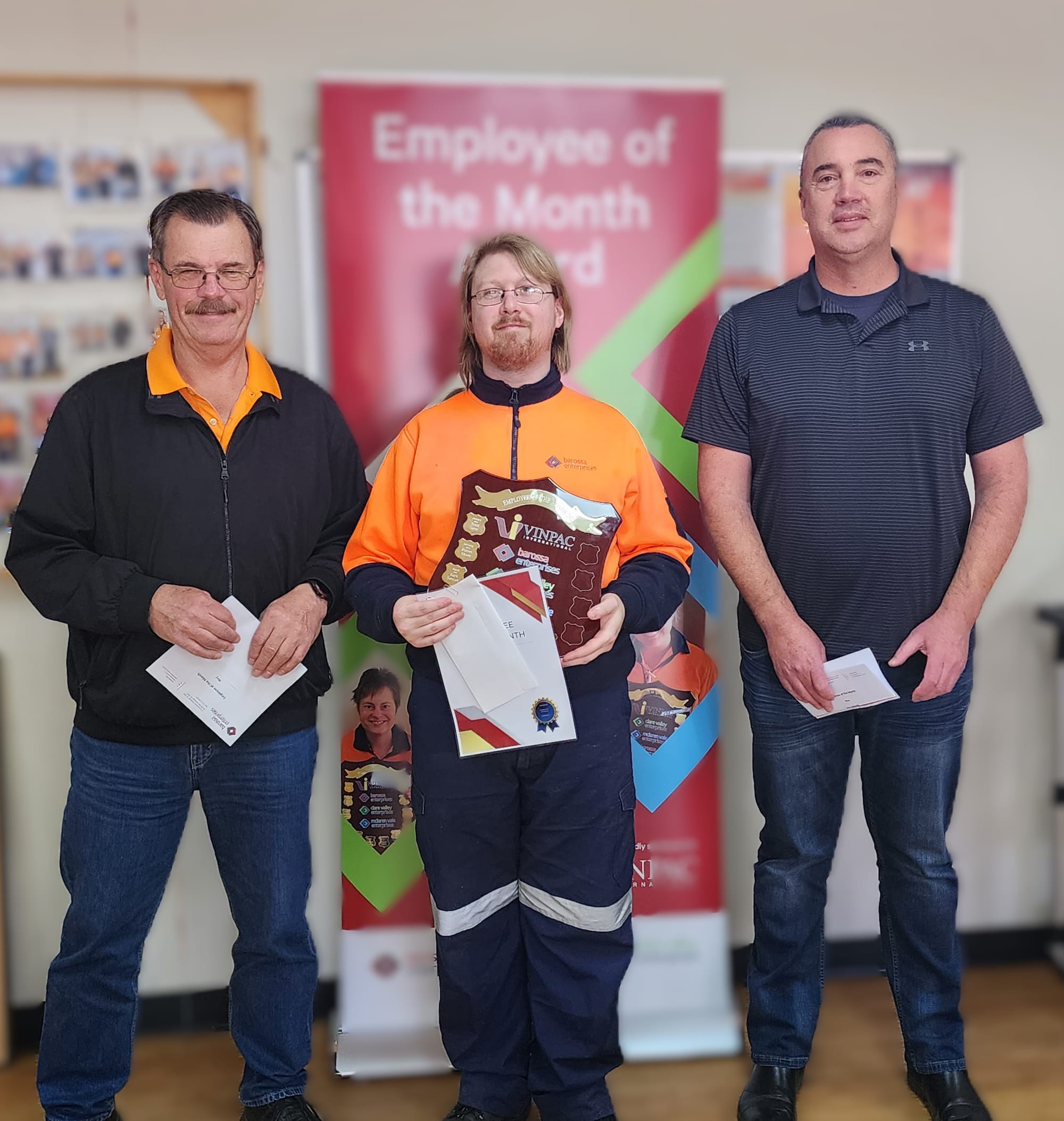 Jake is Employee of the Month