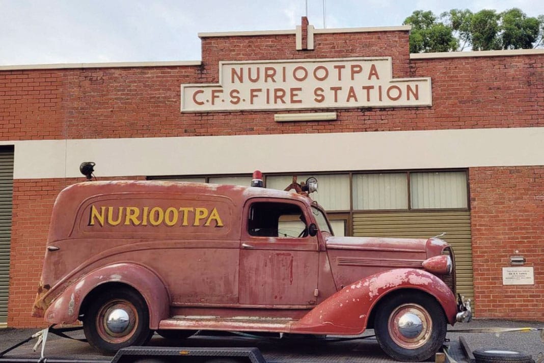 Old Nuriootpa fire truck again for sale