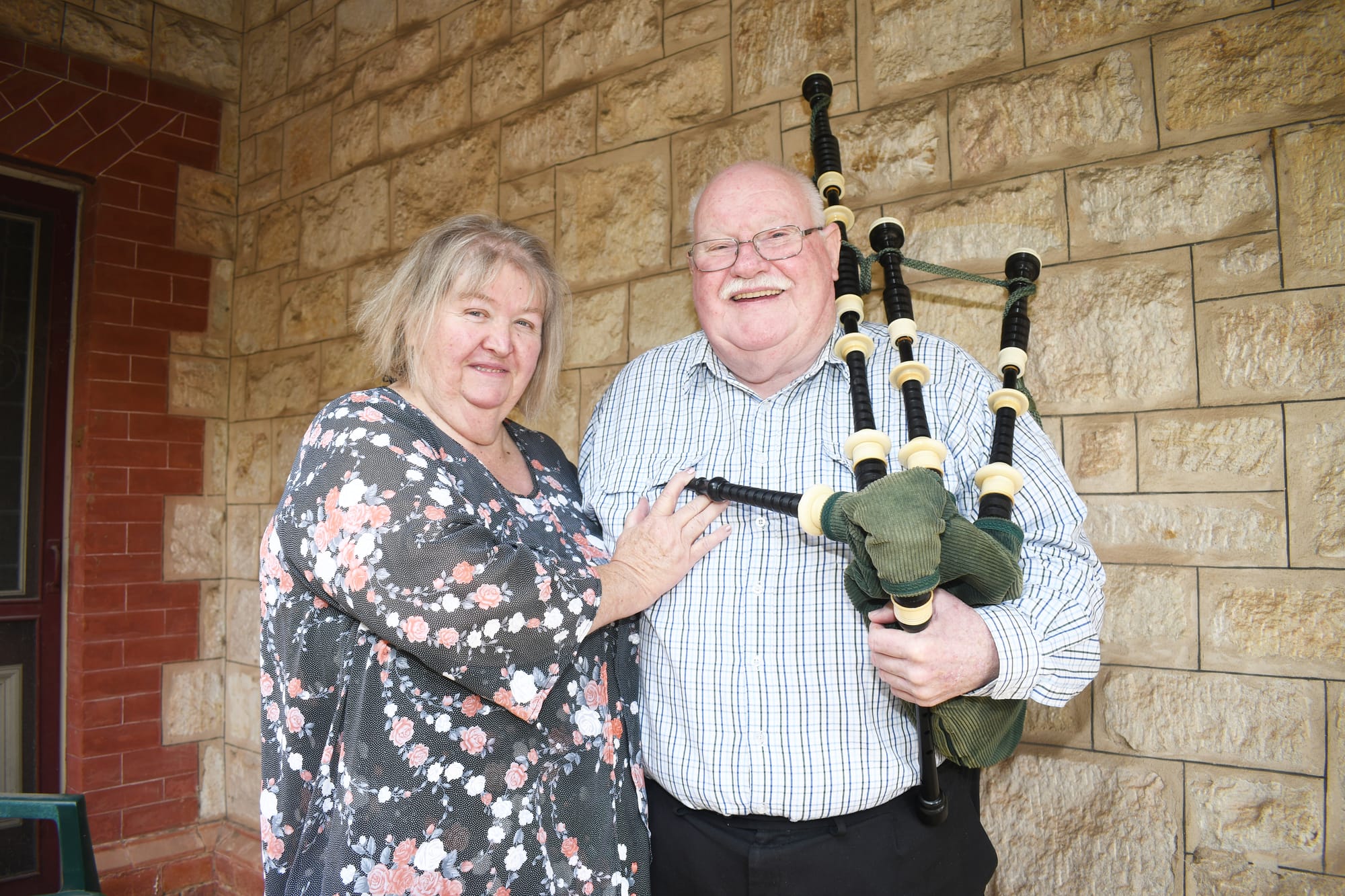 The piper, the donor and a lasting legacy