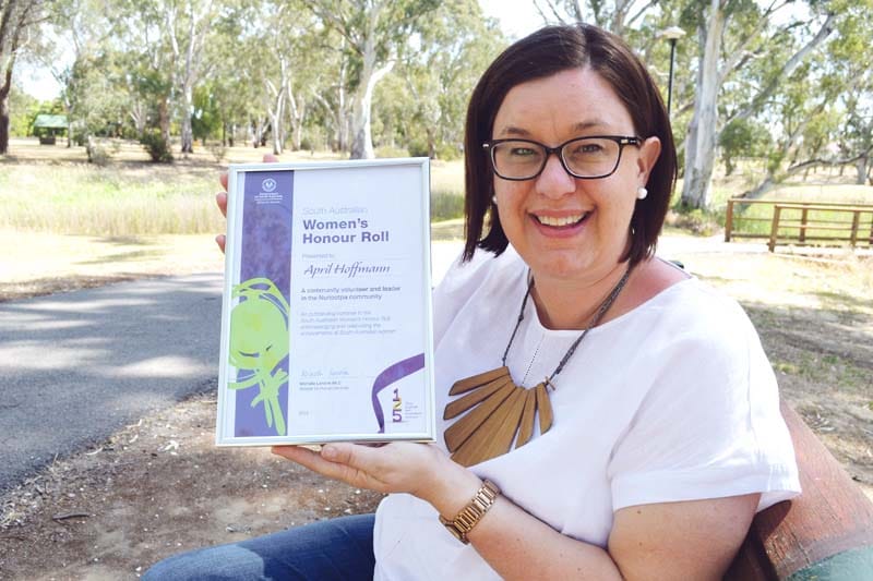 April named in state’s women’s honour roll